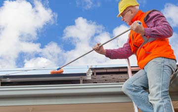 Whitewall Common soft wash roof cleaning