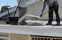 Whitewall Common flat roofing repair